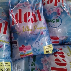 Wholesale Ideyal mak 25kg sache esansyèl ble detèjan poud poud lave men yo itilize nan dlo difisil ak mou ak bon kalite pi bon pri nan mache Sharjah